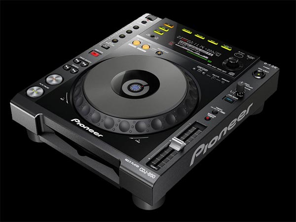 Pioneer CDJ-850-K Table Top Media Player - Black Rental – DJRentalGear