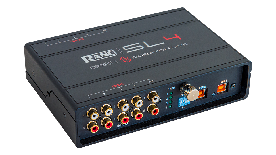 RANE SL4 オーディオインターフェース Rane SL4 Serato Scratch Live Rental – DJRentalGear