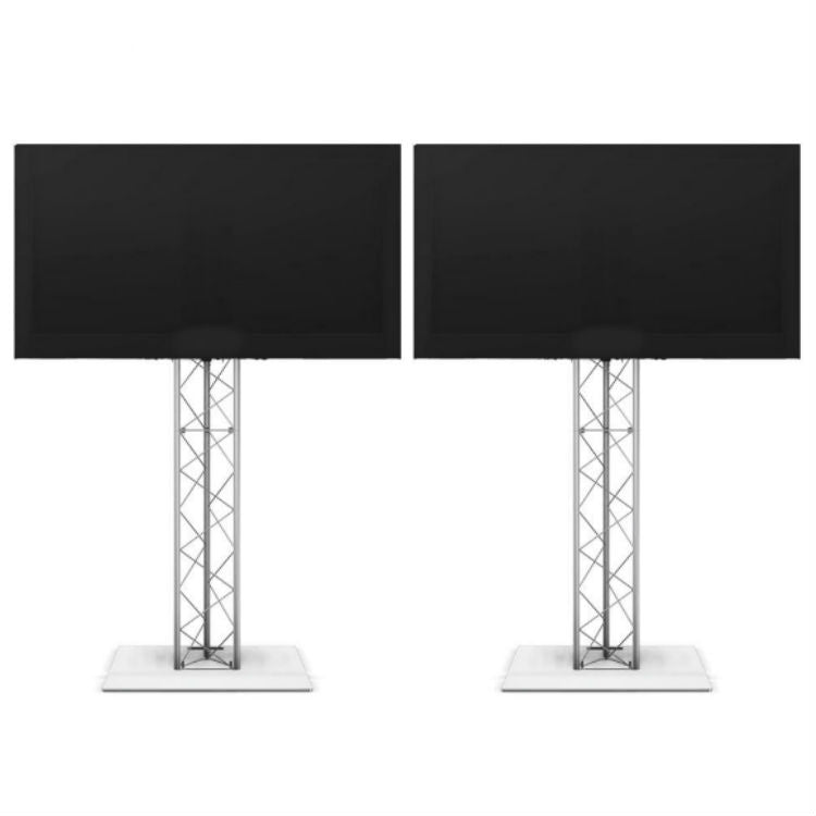 Two 70 inch HDTV with Truss Stand Rental