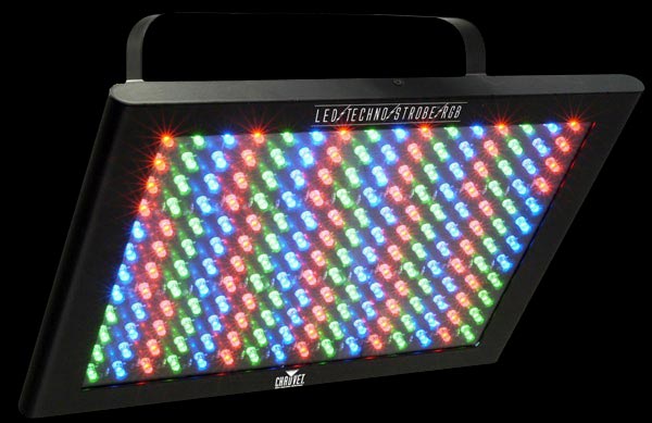 Chauvet ST-4000RGB 6-Channel DMX-512 Color Techno Strobe RGB DJ/Club Light, Sound Activated Rental